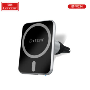 Wireless Charger Car Mount (PD 15W, 360° Magnetic Hold)