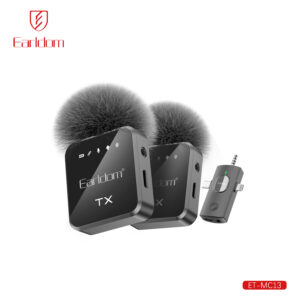3-in-1 Compact Wireless Mic for Mobile Creators  | Earldom