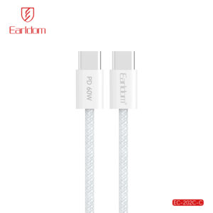 Type-C PD60W Nylon USB Cable Wholesale – Earldom EC-202C-C